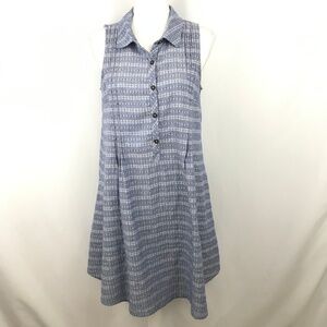 *4/$20* Xhilaration Blue & Cream Stripe Dress